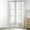 White Silver, variant on Nanshing Sonny Set of 2 Grommet Sheer Curtain Panels, White Gold, 52" x 95"
