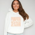 thumbnail image 6 of Pumpkin Season Stacked Distressed - Women's Graphic Hoodie, 6 of 6