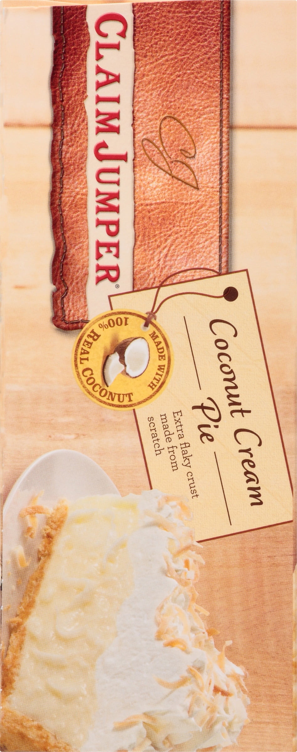 Claim Jumper Coconut Cream Pie Frozen Dessert, 38 Oz