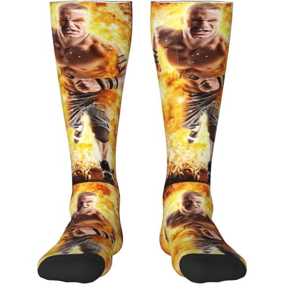 John Cena Stocking Women's Crew Sock High Sock Soft Men's Athletic Socks Outdoor Socks