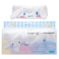 The Crème Shop x CINNAMOROLL 3D TEDDY PLUSH SPA HEADBAND