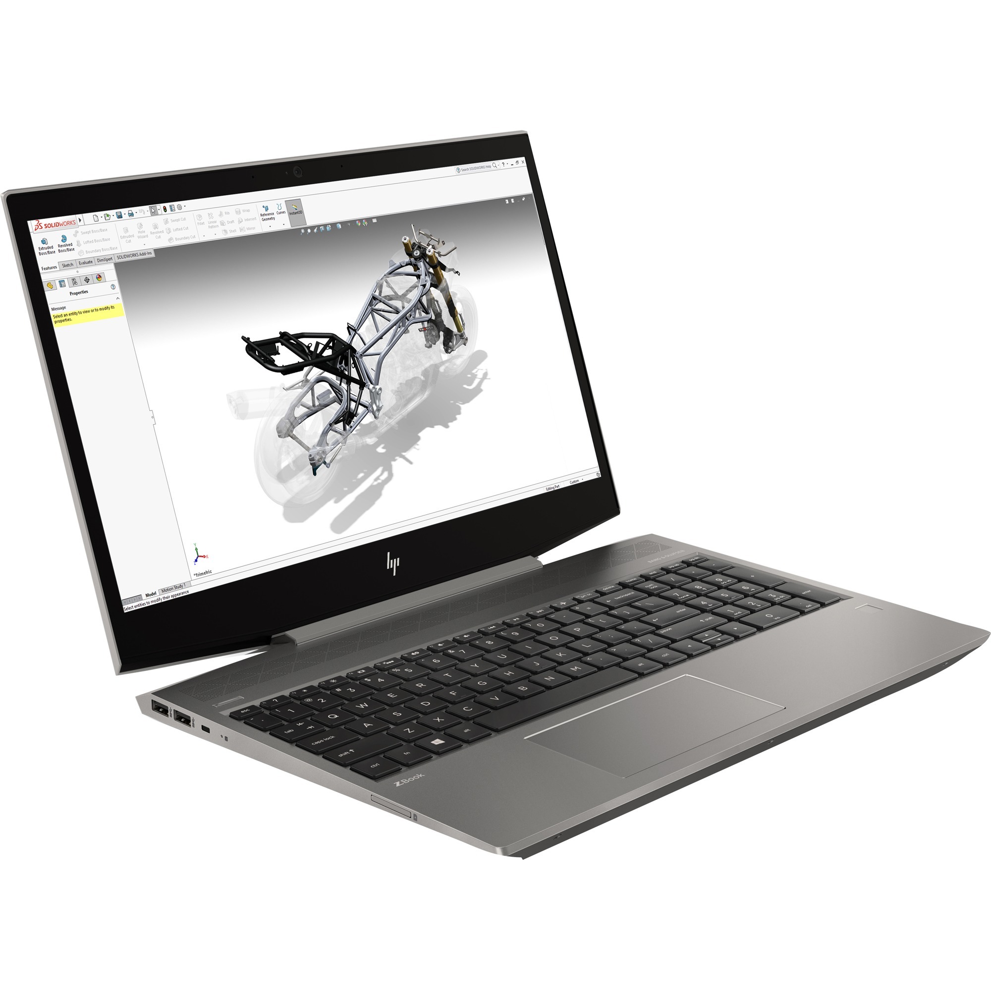 HP ZBook 15.6" Full HD Laptop, Intel Core i5 i59300H, 16GB RAM, 256GB SSD, Windows 10 Pro