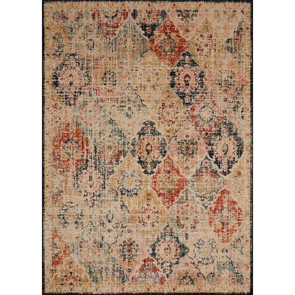 Loloi Jocelyn Southwestern Khaki / Multi Area Rug