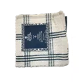 thumbnail image 3 of Set of 8, 100% Cotton Kitchen Dish Cloths, Checks and Solids, Black, 3 of 4