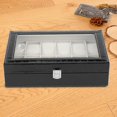 thumbnail image 4 of Caja de reloj de PU, exhibición de joyería, caja de almacenamiento, para el hogar para la tienda LYUMO No se aplica, 4 of 6