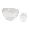thumbnail image 1 of Juego de Matcha de vidrio con tazón y soporte para batidor de 530 ml, resistente con vertedor, transparente para amantes del té, accesorio ligero, 1 of 8