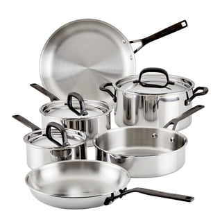 Surprising Calphalon Premier 12 Piece Stainless Steel Cookware Set Pictures