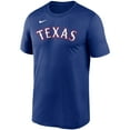 thumbnail image 2 of Men's Nike Royal Texas Rangers Wordmark Legend Performance T-Shirt, 2 of 3
