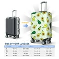 thumbnail image 6 of Haiem Cartoon Fruit Luggage Cover Printed Suitcase Covers for Luggage Elastic Washable Suitcase Protector Fits 18-32 Inch Luggage-Medium, 6 of 9