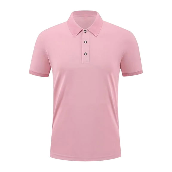 CaiJunJia George Polo Shirt,Men's Golf Polo Shirts Short Sleeve Collar Tennis Shirt Color Block Pique Work T-Shirt