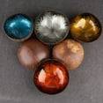 thumbnail image 4 of SHISUYAN Natural Coconut Shell Bowl Storage Bowl Candy Container Nuts Holder (Pattern 4), 4 of 9