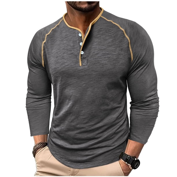 Mujeres Manga Larga Tops Moda Casual Color Sólido Cuello Redondo Primavera Blusas Camisas