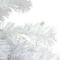 thumbnail image 3 of Northlight Pre-Lit Battery Operated Snow White Christmas Wreath - 30" - Multicolor LED Lights, 3 of 4