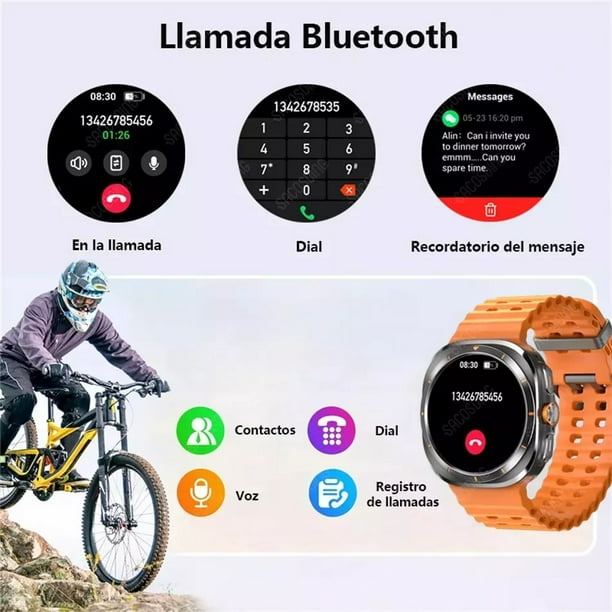 Gps Ciclismo Reloj Gps Bici MontaÃ±a Reloj Inteligente Hombres Gps - Technical View