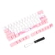 thumbnail image 3 of 73 piezas de teclas de sublimación PBT accesorio de teclado mecánico piezas de PC con lindo patrón 6064 patrón de niña, 3 of 8