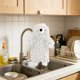 thumbnail image 1 of Bear Chenilles Hand Towel Cute Cartoons Bear Fuzzy Fuzzy Ball Hand Towel Absorbent Decorative Fuzzy Ball Hanging Towel For Bathrooms And Kitchens, 1 of 6