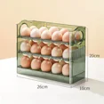 thumbnail image 5 of Caja de almacenamiento de huevos, organizador para refrigerador, contenedores de alimentos, estuche protector para mantenimiento fresco de huevos, bandeja dispensadora, cajas de almacenamiento de coci, 5 of 5