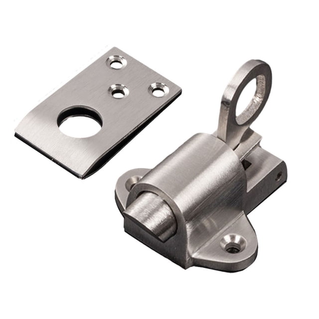 MYG Stainless Steel Spring Latch Lock Anti-theft Latch Automatic Latch Door Latch