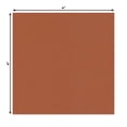 thumbnail image 2 of Terra-cotta Red 4x4 Inch Uncut Art Mat Board - No Opening - 10 Mats, 2 of 7