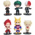 thumbnail image 2 of 6 PCS/set de 10-12cm mi héroe Academia figura Bakugou Katsuki, todo podría Deku Todoroki Shoto muñecas modelo, 2 of 4