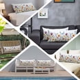 thumbnail image 6 of Spring Floral Body Pillow Covers 20"x60", Colorful Botanical Summer Blooming Soft Brushed Microfiber Breathable Throw Pillow Covers, Pillowcase with Zipper for Couch Sofa Bedroom Living Room, 6 of 9
