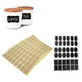 thumbnail image 4 of Peahefy Flower Pots Marking Sticker,Hand Made Labels,292Pcs/Set Adhesive Sticker Marking Tag for Wine Glasses Coffee Tea Boxes Jars Flower Pots Baskets, 4 of 8