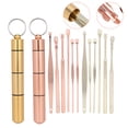 thumbnail image 2 of Ear Spoon,Earwax Remover Kit Stainless Ear Wax Pick Earwax Remover Kit Innovative Solution, 2 of 8