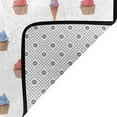 thumbnail image 4 of Area Rugs For Living Room Decor - Ice Cream Cupcake Printing Anti Slip Throw Washable Rugs 3x5 For Bedroom, Soft Indoor Carpet For Bedroom Living Room 60x39In, 4 of 5
