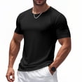 thumbnail image 2 of LRGSHF Workout Shirts for Men Casual Quick Dry Athletic Short Sleeve Moisture Wicking Soft Summer T-Shirts Crew Neck Lightweight Tops, 2 of 5