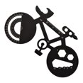 thumbnail image 1 of Accesorios de reparación de tarjetas multiherramienta para bicicletas, abridor de botellas, herramienta de reparación de bicicletas multis para Sunnimix Tarjeta Multiherramienta Bici, 1 of 7