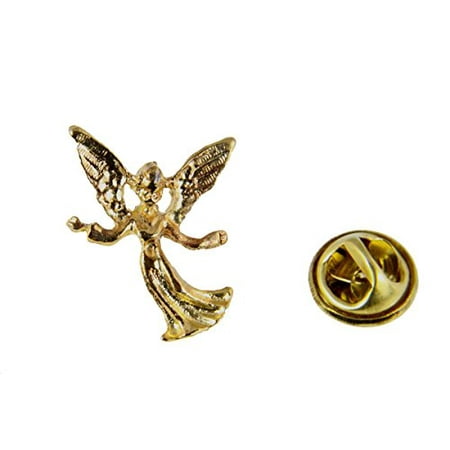 - Guardian Angel Dancing Lapel Pin Christian Tie Tack Brooch