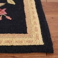 thumbnail image 3 of Safavieh Chelsea Dania Bordered Area Rug, Black, 1'8" x 2'6", 3 of 11