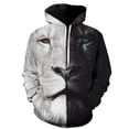 thumbnail image 3 of Sudaderas Con Capucha Para Hombre Hip Hop Sudadera Divertida 3D Roar Lion Moda De Marca animal Cosas Extrañas Chándal Unisex Pullove, 3 of 4