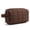 Coffee Brown, variant on BAGSMART Travel Toiletry Bag for Men, Small Makeup Cosmetic Bag with Double Zippers & Handle, Water Resistant Shaving Pouch Organizer Dopp Kit for Toiletries Accessories, Black