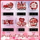 thumbnail image 3 of Juego de Decoración de 6 Piezas para San Valentín, Decoración para El Hogar, Sala de Estar, Escritorio, Regalo de San Valentín, 3 of 6