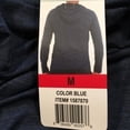 thumbnail image 2 of Hurley New Men's Logo Stretch Hooded Active Long Sleeve Top. Size Medium color Blue New with box/tags, 2 of 2