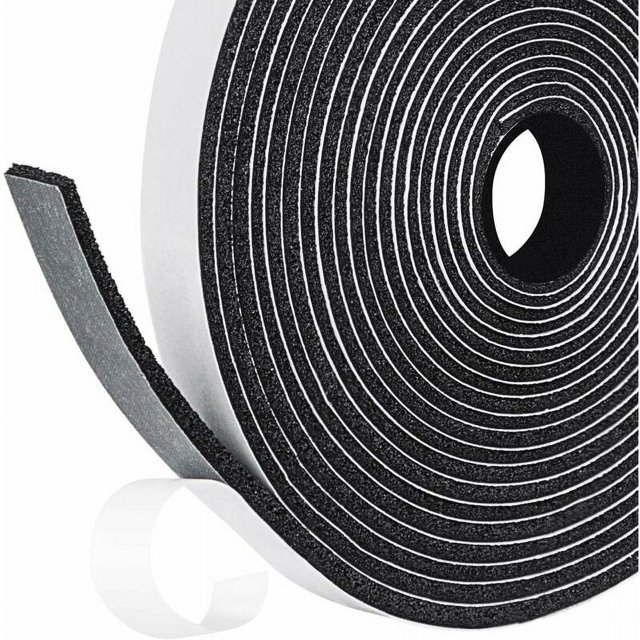 Tira de sellado adhesiva para aislamiento de ventana de puerta de aire acondicionado, 3 rollos
