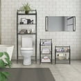 thumbnail image 6 of Sorbus Bathroom Storage Shelf over Toilet: Freestanding Space Saver for Bath Essentials, 24" L x 10 "W x 66" H, 6 of 6
