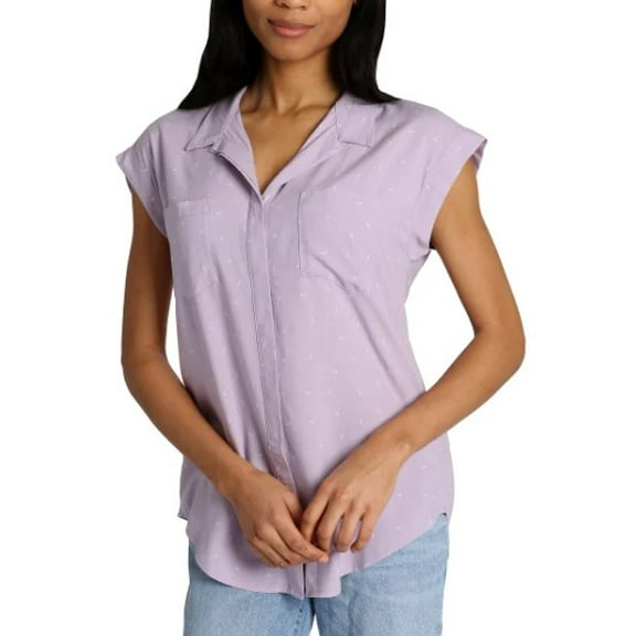 Jachs Girlfriend Women's Button Front Blouse - XXL