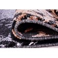 thumbnail image 4 of Ladole Rugs Traditional Milan Classic Damask Style Area Rug - Premium Room Decor Carpet for Living Room, Bedroom, Kitchen, Dining, and Office - Black and Gold, 8x10(7'10" x 10'5", 240cm x 320cm), 4 of 4