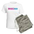 thumbnail image 5 of CafePress - I'm The Bridesman Women's Light Pajamas - Women's Short Sleeve Print T-Shirt and Pants Light Cotton Pajama Set, 5 of 7