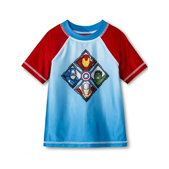 Marvel Boys' The Avengers Rash Guard (Toddler Boys)