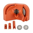thumbnail image 1 of <p>Multipurpose Drill Bits Grinding Sharpener Drill Bit Grinding Sharpener Plastic Orange Effcient Versatile Electric Drill Bit Sharpener For Hardened Steel Carbide Twist, 1 of 7