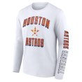 thumbnail image 2 of Men's-Fanatics  White Houston Astros Long Sleeve T-Shirt, 2 of 3