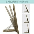 thumbnail image 4 of Excello Global Products Rustic Tabletop Magnetic Chalkboard with Accessories Included, 4 of 6