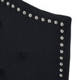 thumbnail image 3 of Noble House Seamus Contemporary Upholstered King/California King Headboard, Black, 3 of 9