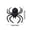E, variant on GFHFHITJ Halloween Realistic Spider, Halloween Spoof Black Spider Simulation Insect Plastic Props, Scene Layout Model for Halloween Party Decoration