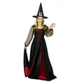 thumbnail image 2 of FDGIU Halloween Costumes Ladies Halloween Black Sexy Lace Mesh Hollow Party Set Womens Dress Long Lantern Sleeve, 2 of 3