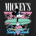thumbnail image 3 of Disney - Mickey & Friends - Mickey's Surf Club - Miami Retro Colors - Women's Lightweight French Terry Long Sleeve Shirt, 3 of 5