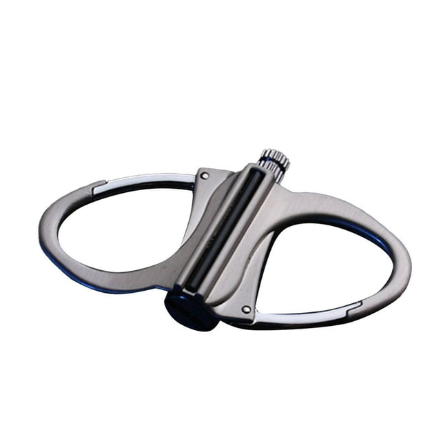 Llavero metálico para exteriores con encendedor multifuncional de 10 000 encendidos; para gasolina, queroseno, coche, hogar, camping y senderismo; regalo